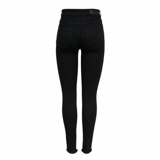 Only ONLBLUSH Vaquero Skinny Tiro medio negro 15167313 [6]