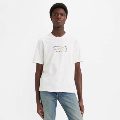 Levi's® Relaxed fit Tee Bw Ssnl Logo White+ 161430945 Camiseta hombre