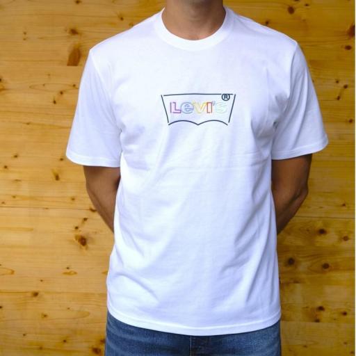 Levi's® Relaxed fit Tee Bw Ssnl Logo White+ 161430945 Camiseta hombre [2]
