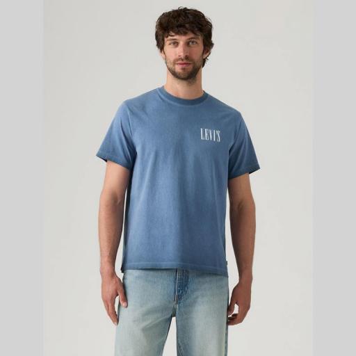 Levi's® Camiseta Estampada de Corte Holgado 161431672