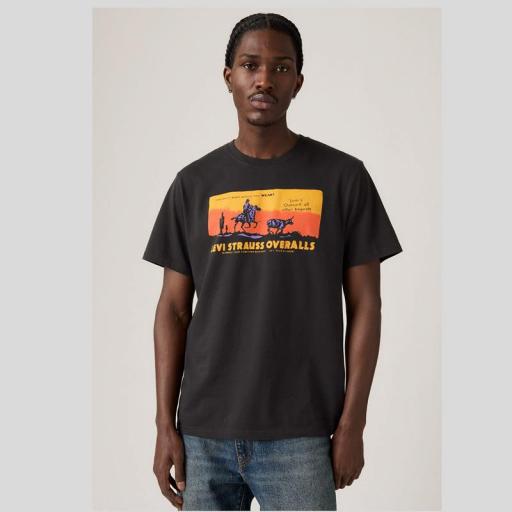 Levi's® Camiseta Estampada de Corte Holgado 161431864