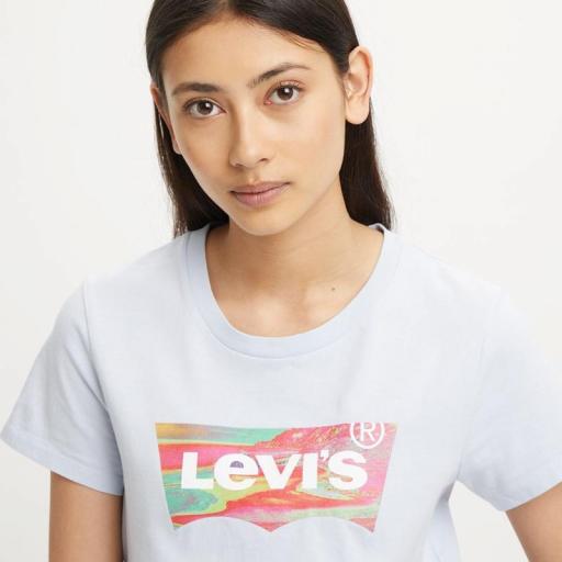 Levi's® The Perfect Tee Artic Ice 173691914 Camiseta mujer [1]
