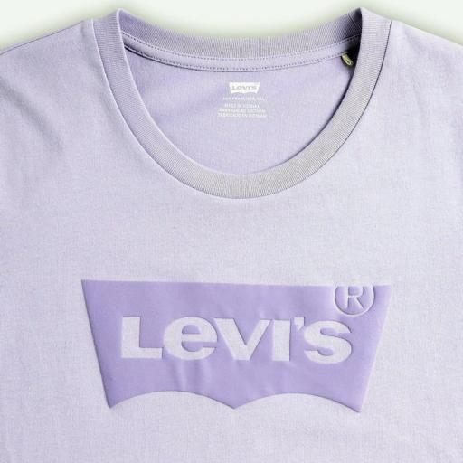 Levi's® The Perfect Tee Púrpura 173692329 Camiseta mujer [3]