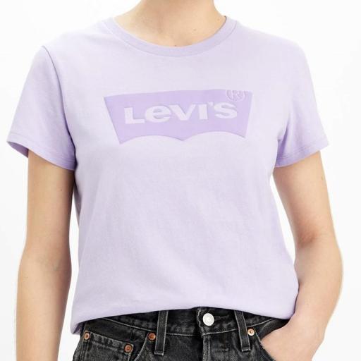 Levi's® The Perfect Tee Púrpura 173692329 Camiseta mujer [4]