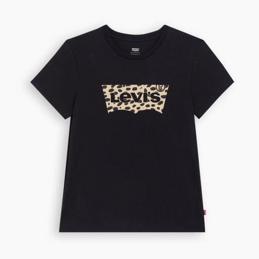 Levi's® The Perfect Tee - BW Leopard Caviar 173692437 [2]