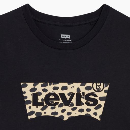 Levi's® The Perfect Tee - BW Leopard Caviar 173692437 [3]
