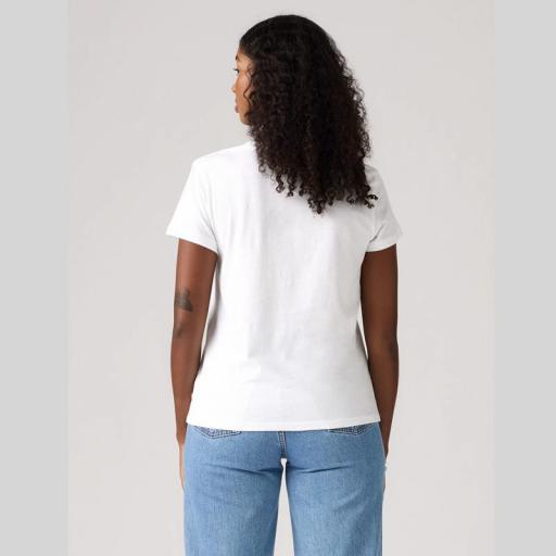 Levi’s® The Perfect Tee Batwing Iridescent Rhinestone Camiseta Manga Corta  173693271 [1]