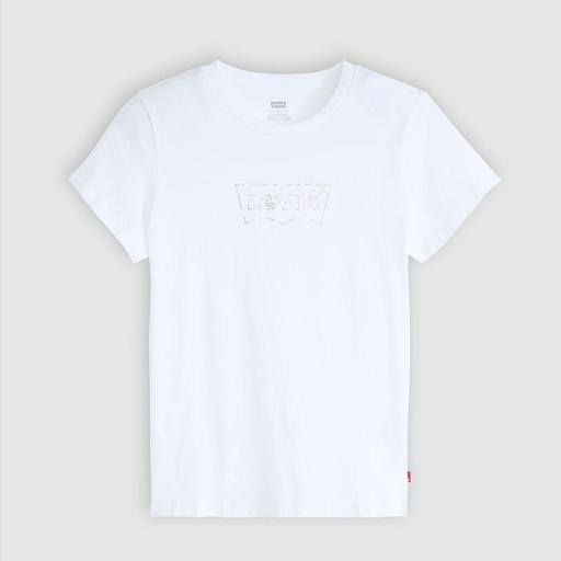 Levi’s® The Perfect Tee Batwing Iridescent Rhinestone Camiseta Manga Corta  173693271 [4]