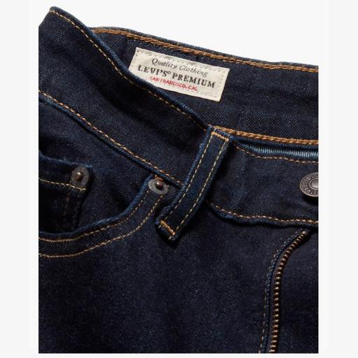 Levi's® 721™ High Rise Skinny Jeans Dark Indigo Rinse 188820626  [5]