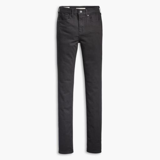 724™ High Rise Straight Jeans Night is Black 188830006- Vaquero recto mujer [4]