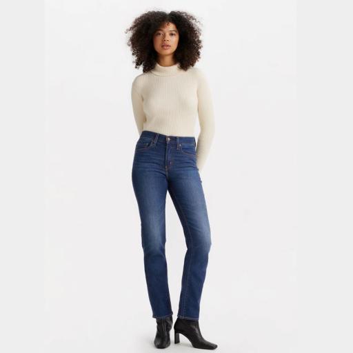 Levi's® 724™ High Rise Straight Jeans Chelsea Carbon Glow 2024 188830304 Vaquero recto mujer [0]