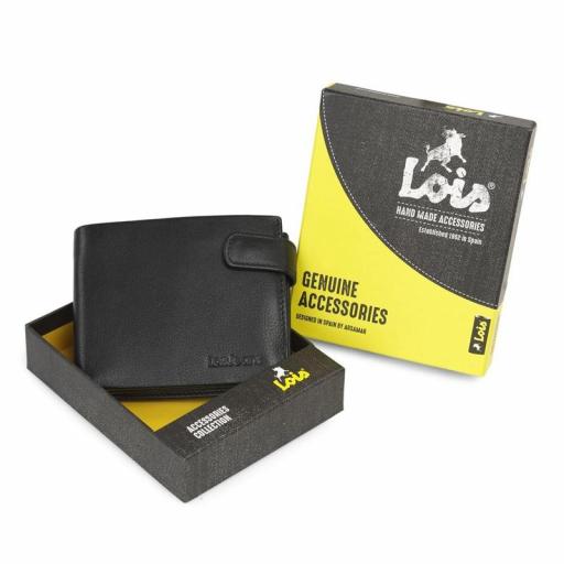 Lois Jeans Cartera de Piel Wilson 205213-01 [1]