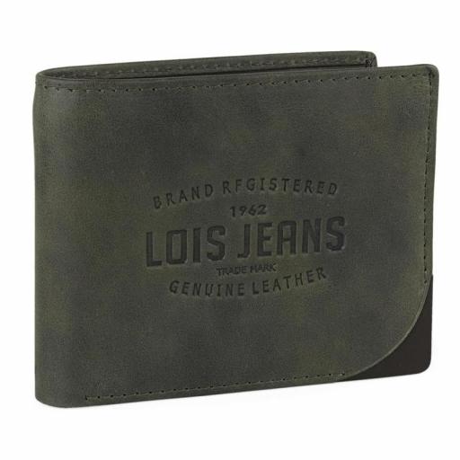 Lois Cartera de Piel de Hombre Kingston 207301-03