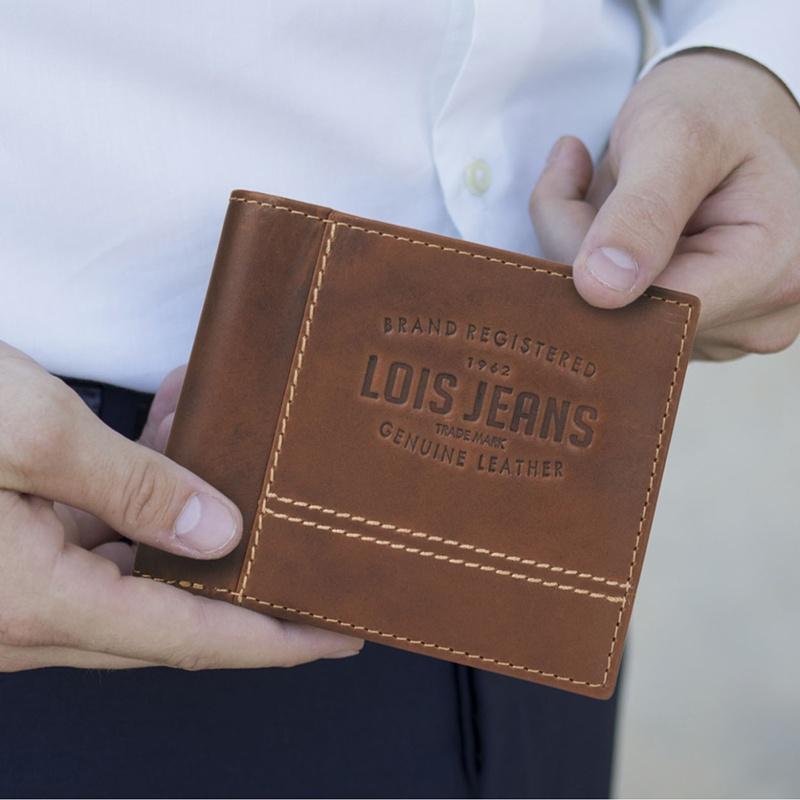 Lois Jeans Cartera para hombre en piel Hamilton 208101-02