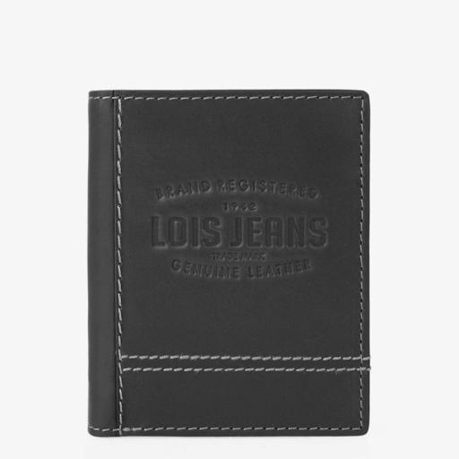 Lois Jeans Cartera para hombre en piel Hamilton 208120-01 [0]