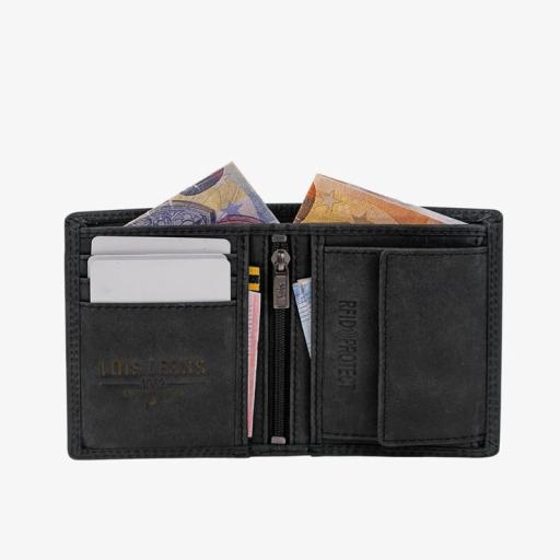Lois Jeans Cartera para hombre en piel Kent 208236-01 [5]