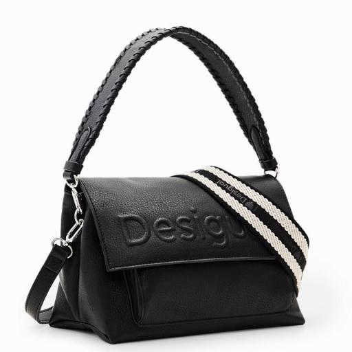 Desigual Bolso Bandolera Half Logo 24 Venecia 2.0 24SAXP79 2000 [1]