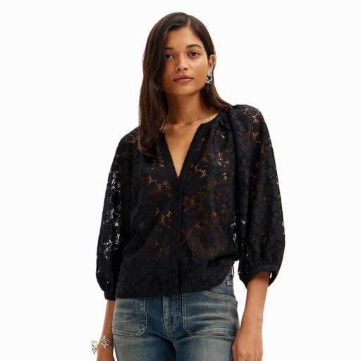 Desigual Blusa Dharma 24SWBW02 2000 [4]