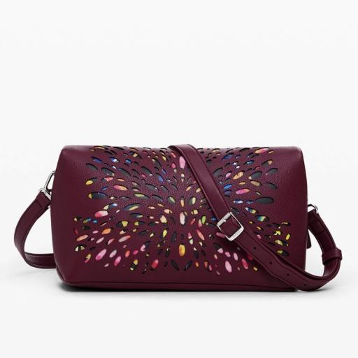 Desigual Bolso Blackwell Venecia Granate 24WAXPA8 9019 [1]