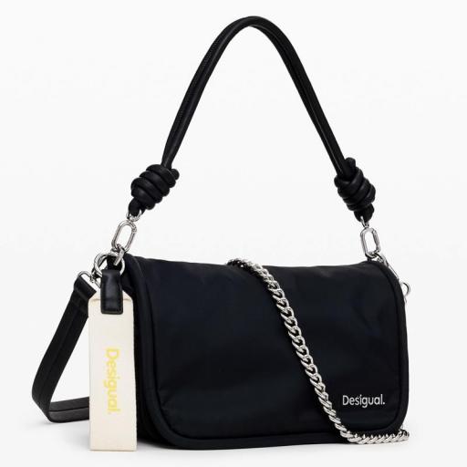 Desigual Bolso Priori Gales Maxi Black 24WAXY30 2000