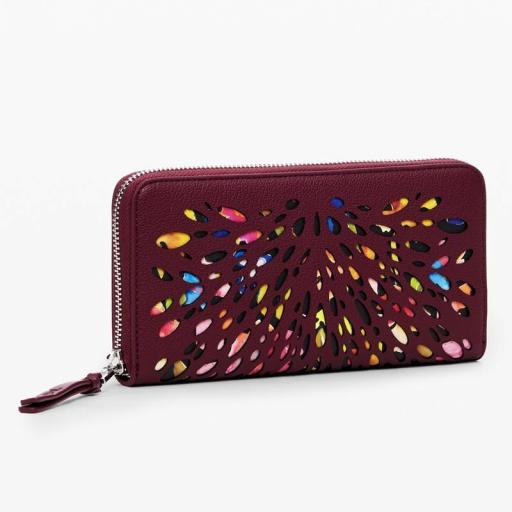 Desigual Monedero Blackwell Fiona granate 24WAYP31 9019