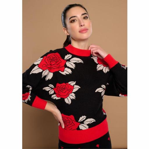 Minueto Sweater Rosso 252297-36 [0]