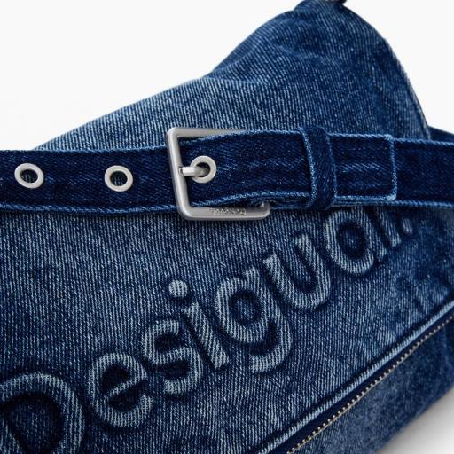 Desigual Bolso Bandolera Denim Half Logo Venecia 3.0 25SAXD23 5053 [4]