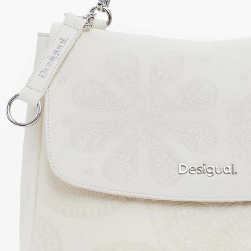 Desigual Bolso Convertible Dejavu Posadas Ecru 25SAXPA8 1001 [5]