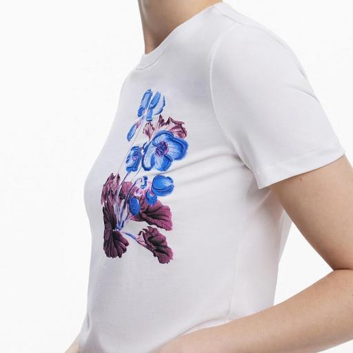 Desigual Camiseta Mujer Christian Lacroix 25SWTK48 1000 [1]