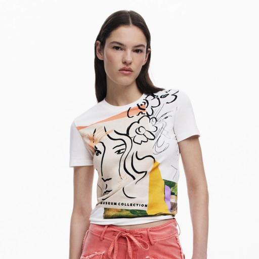 Desigual Camiseta Collection 25SWTKAC