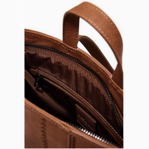 Desigual Mochila Embro Patch Pretoria Camel 25WAKP246011 [5]