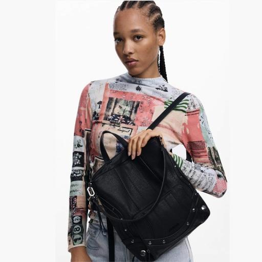 Desigual Mochila Embro Patch Pretoria 25WAKP24 2000 [5]