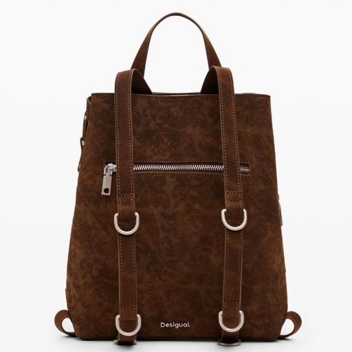 Desigual Mochila New Patch Choco Sumy 25WAKP39 6009 [1]