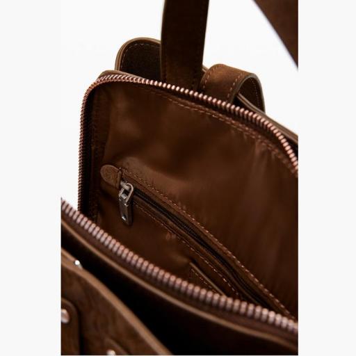 Desigual Mochila New Patch Choco Sumy 25WAKP39 6009 [3]