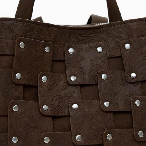 Desigual Mochila New Patch Choco Sumy 25WAKP39 6009 [6]