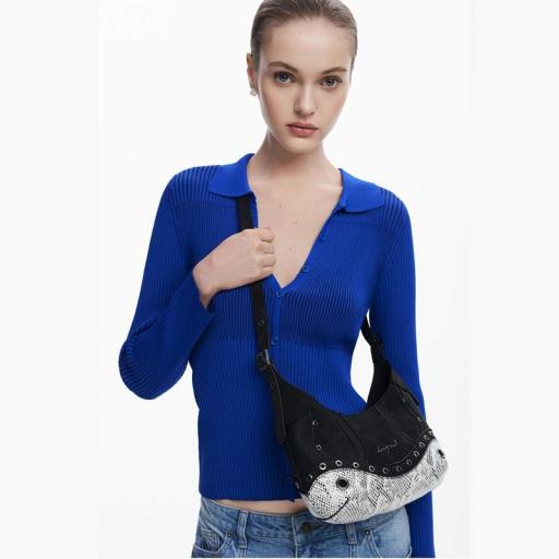Desigual Bolso Snake Patch Haiti 25WAXP23 2000 [5]