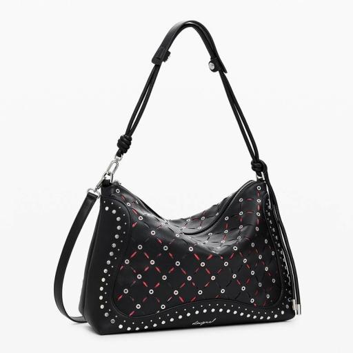 Desigual Bolso Yankee Leiria Mini Black 25WAXP37 2000 [0]
