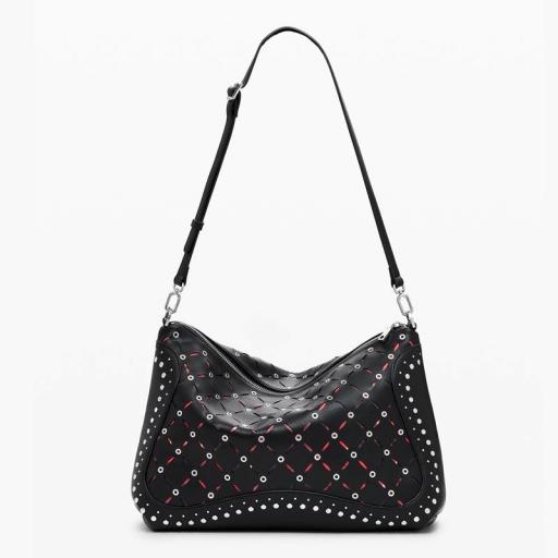 Desigual Bolso Yankee Leiria Mini Black 25WAXP37 2000 [2]
