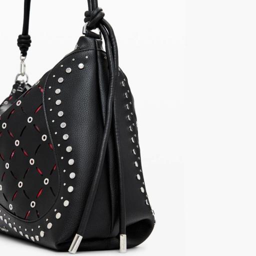 Desigual Bolso Yankee Leiria Mini Black 25WAXP37 2000 [3]
