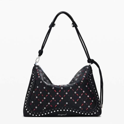 Desigual Bolso Yankee Leiria Mini Black 25WAXP37 2000 [6]