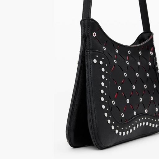 Desigual Bolso Yankee Manaos Black 25WAXP38 2000 [4]