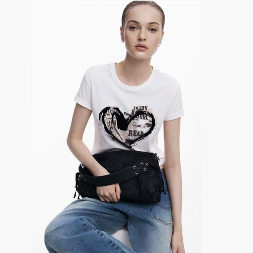 Desigual Bolso Grabados 3D mediano 25WAXP41 2000 [5]