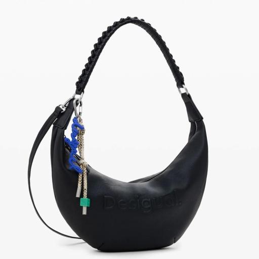 Desigual Bolso Half Logo Zante Black 25WAXP52 2000 [2]