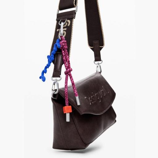 Desigual Bolso Half Logo Trokel Choco 25WAXP70 6009 [5]