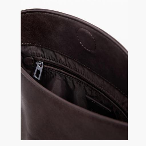 Desigual Bolso Half Logo Trokel Choco 25WAXP70 6009 [6]