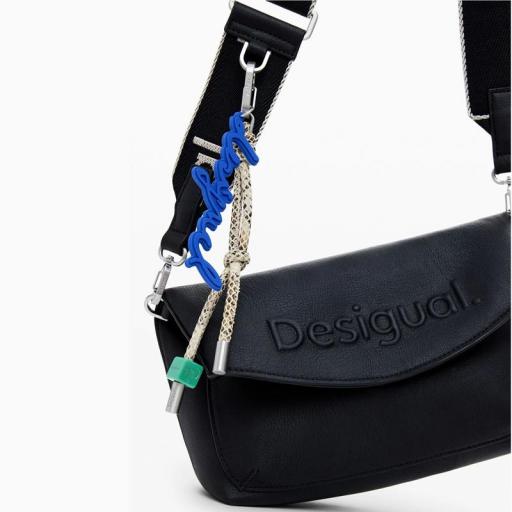 Desigual Bolso Half Logo Trokel Negro 25WAXP702000 [4]