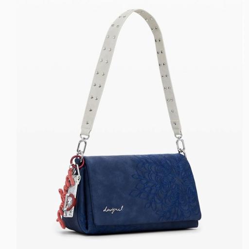 Desigual Bolso Sierra Naron Medium Flap Blue 25WAXPBF5031 [2]