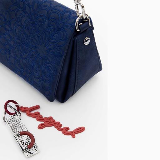 Desigual Bolso Sierra Naron Medium Flap Blue 25WAXPBF5031 [4]