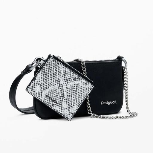 Desigual Monedero Delta Leda Black Snake 25WAYP222000 [2]