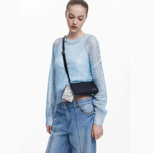 Desigual Monedero Delta Leda Black Snake 25WAYP222000 [5]